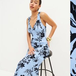 Reformation Calvine Midi Dress NWOT